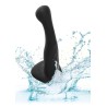 Harnais en cuir végan à doublure velours du strap-on vibrant