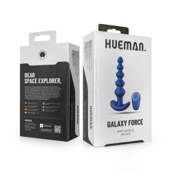 Vue rapprochée des perles de diamètres croissants du plug vibrant Hueman