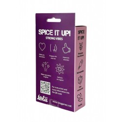 Plug anal vibrant Spice it Up Charm posé avec sa base élargie