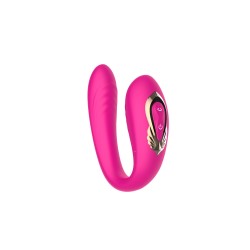 Vibromasseur double B - Series Cute en silicone, vue d'ensemble