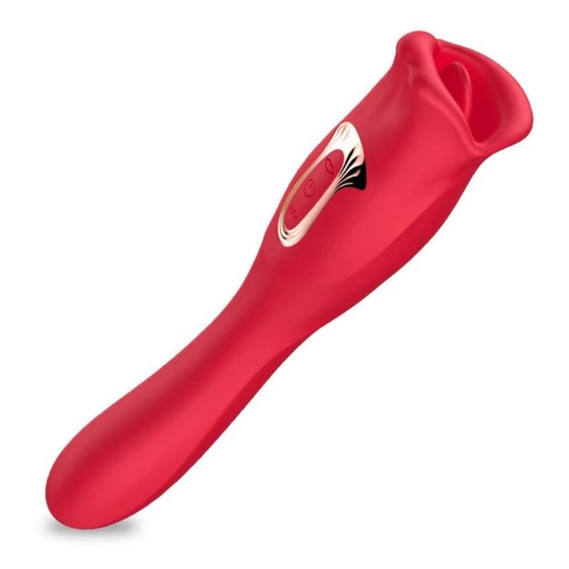 stimulateur clitoridien B - Series Cute Bite Mouth en silicone, vue de face