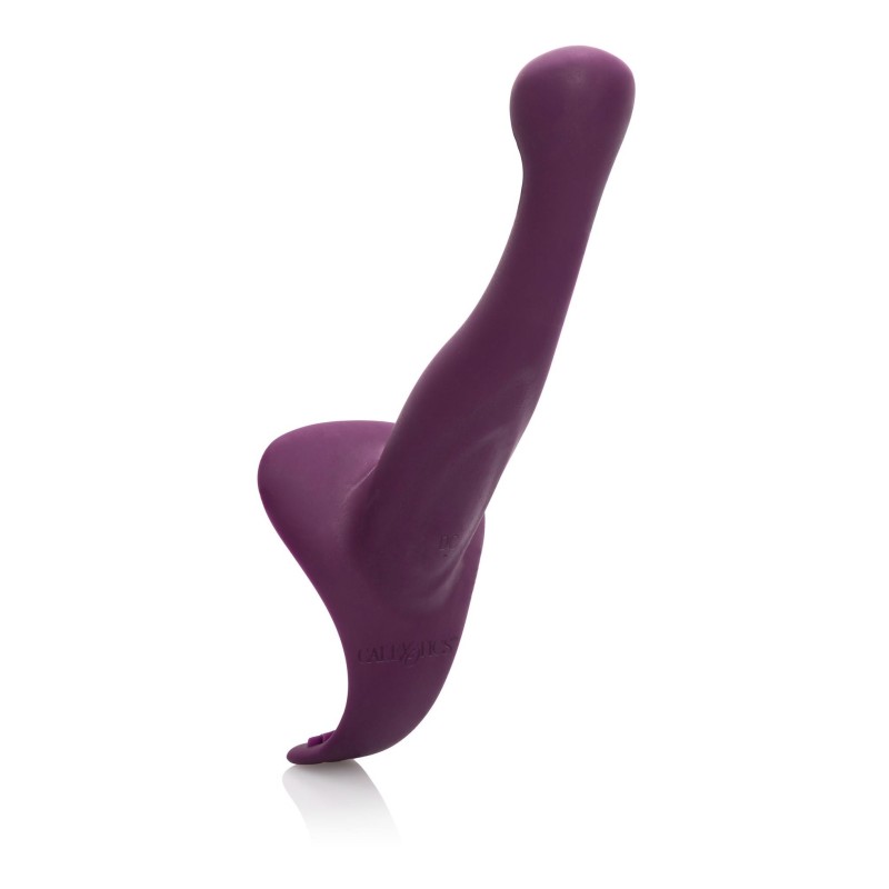 Sonde vibrante strap-on CalExotics ME2 noire vue de face