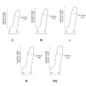 Gros plan sur la surface texturée du Strap-on-me Sliding Skin L