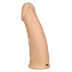 Strap-on CalExotics, gaine vibrante en silicone de 17,8 cm