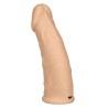 Strap-on CalExotics, gaine vibrante en silicone de 17,8 cm