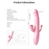 Stimulateur clitoridien B - Series Lyla vue de face coloris rose