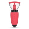 Photo du stimulateur clitoridien Crushious Scarlet avec embout de succion amovible