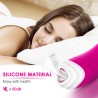gros plan sur la texture silicone doux du jouet