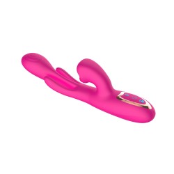 Stimulateur clitoridien B - Series Cute Towos en silicone rose vue de face