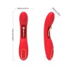 Tête à double zone de contact du vibromasseur rouge B - Series Joy
