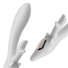Boutons de commande et port de charge magnétique USB sur le corps du jouet