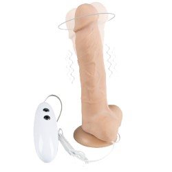 Ventouse et molette de réglage à la base du vibromasseur Alive