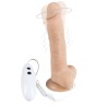 Ventouse et molette de réglage à la base du vibromasseur Alive