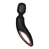 stimulateur clitoridien Satisfyer Wanderland XXL noir et or rose, vue de face