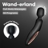 Détail de la poignée ergonomique et du bouton de commande unique