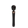 Stimulateur clitoridien B - Series Cute Perfect Wand en silicone noir, vue d'ensemble