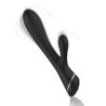 Vibromasseur noir Hare tenu en main pour donner l'échelle de taille