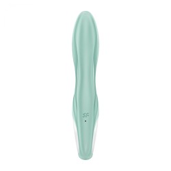Détail du bras externe à air pulsé du modèle Satisfyer menthe
