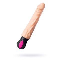 Vibromasseur réaliste A-Toys TPE Benedick, vue d'ensemble sur fond neutre