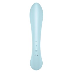 Texture lisse du silicone bleu clair de l'appareil