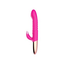 Vue de face du vibromasseur rabbit B - Series Magic en silicone médical