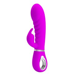 Vue rapprochée de l'anneau de commande à la base du vibromasseur