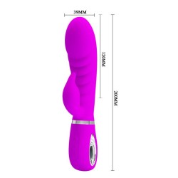 Détail de la zone de commande réunissant les sept fonctions de vibration