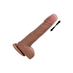 ventouse à la base du vibromasseur pour une utilisation mains libres