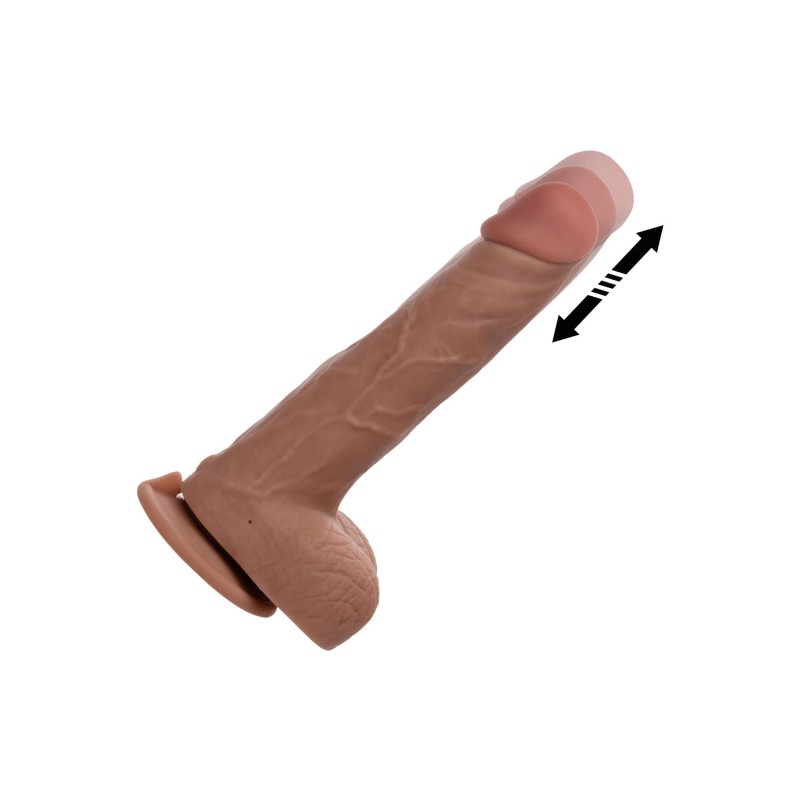 ventouse à la base du vibromasseur pour une utilisation mains libres