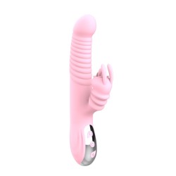 Stimulateur clitoridien B - Series Lyla Elisa en silicone rose