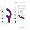 Détail des boutons de commande placés sur le corps du vibromasseur