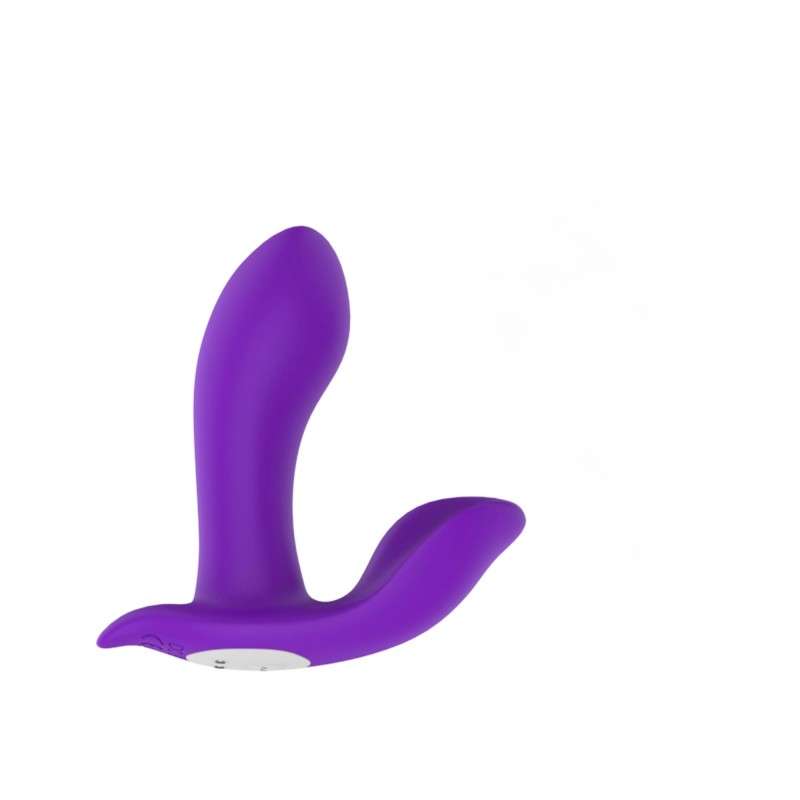 vibromasseur point g B - Series Joy Vee violet, vue d'ensemble