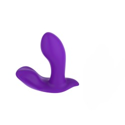 détail des commandes et boutons du vibromasseur violet