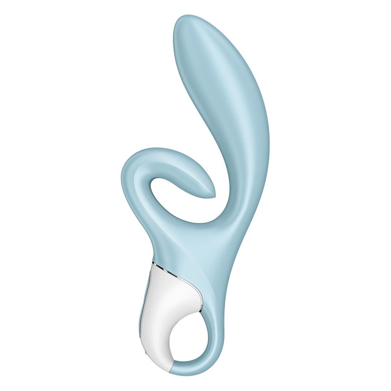 Silicone bleu au toucher doux, détail de la texture