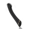 vibromasseur point g B - Series Joy Gwand en silicone noir, vue de face
