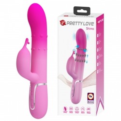 Vibromasseur rabbit Pretty Love Shima, vue d'ensemble du jouet
