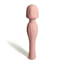 Le stimulateur clitoridien B - Series Lyla Velvet Vibe rose, vue d'ensemble sur fond neutre