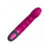 Base ergonomique et tête inclinée du vibromasseur deux moteurs de la marque Dorcel