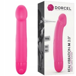 Vibromasseur Dorcel posé à côté de son câble de recharge USB