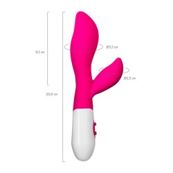 Compartiment à piles AAA du vibromasseur A-Toys Lilu ouvert