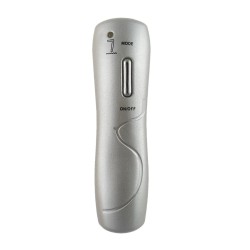 Vibromasseur Uranos Loveclonex présenté à la verticale