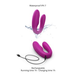 Socle de charge magnétique posé à côté du jouet