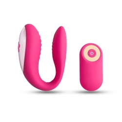 sextoy télécommandé Toyz4lovers Love Nest rose et son boîtier